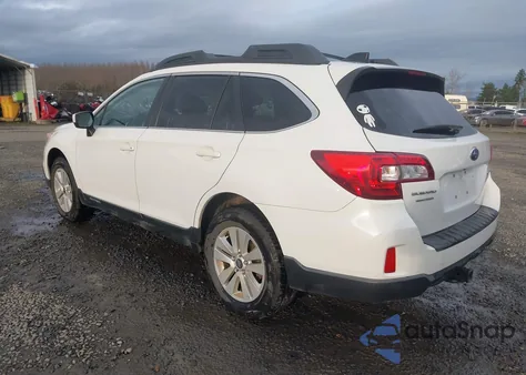 2016 Subaru Outback 2.5I Premium z USA, uszkodzony, nr VIN 4S4BSADC7G3270747